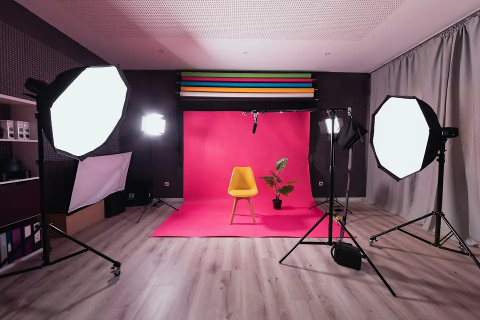 Thuê studio phông màu